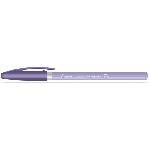 Ручка шариковая IQ фиолетовый корпус, синий стержень, 0,5мм, Торговая марка:Lamark