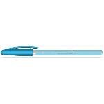 Ручка шариковая IQ голубой корпус, синий стержень, 0,5мм, Торговая марка:Lamark,